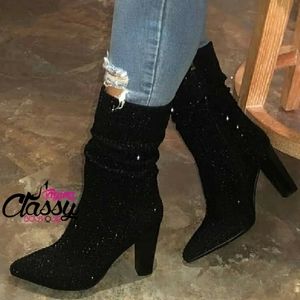 New Glitter Boots